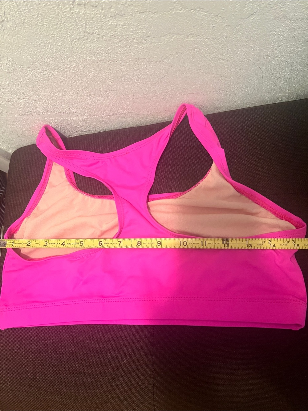#2461**Bright Pink Sports Bra - Unbranded - Picture 5 of 16